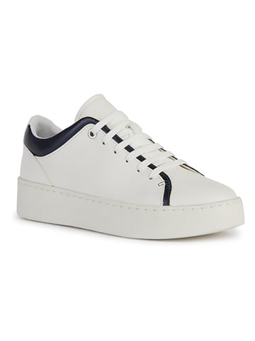 Geox Sneakers "Skyely" in Weiß/ Dunkelblau