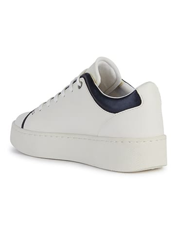 Geox Sneakers "Skyely" in Weiß/ Dunkelblau
