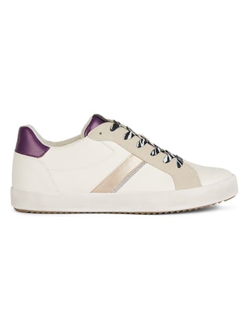 Geox Sneakers "Blomiee" wit/beige/paars