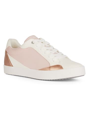 Geox Sneakers "Blomiee" crème/lichtroze/goudkleurig