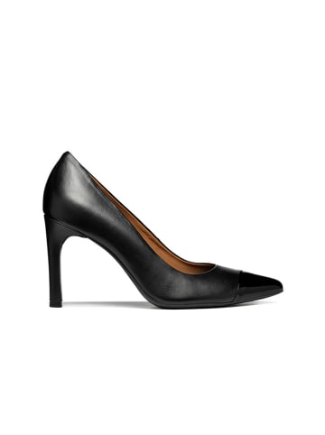 Geox Leder-Pumps "Faviola" in Schwarz