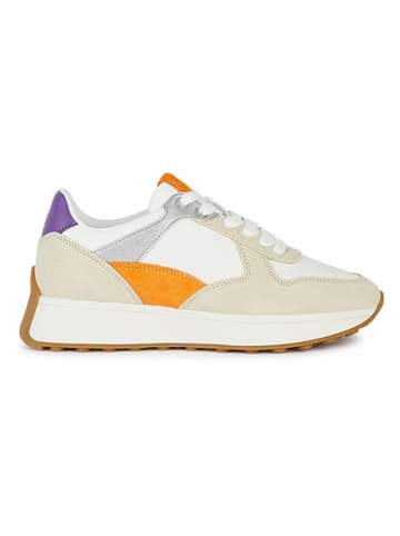 Geox Leder-Sneakers "Amabel" in Bunt