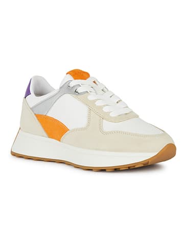 Geox Leder-Sneakers "Amabel" in Bunt