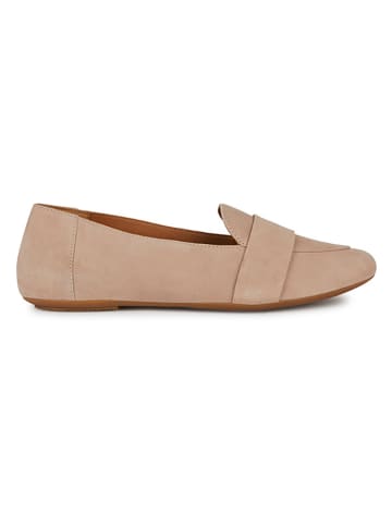 Geox Leder-Slipper "Palmaria" in Beige