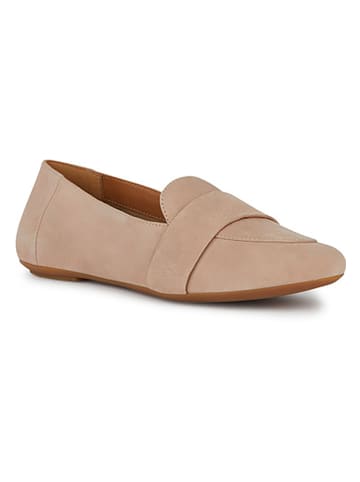 Geox Leder-Slipper "Palmaria" in Beige