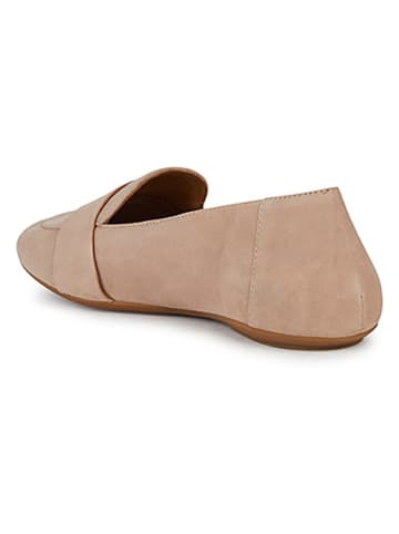 Geox Leder-Slipper "Palmaria" in Beige