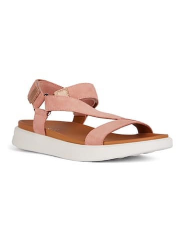 Geox Leren sandalen "Xand 2S" zwart
