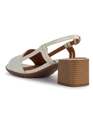 Geox Haksandalen "New Marykarmen" wit