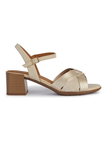 Geox Haksandalen "New Narykarmen" goudkleurig