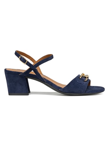 Geox Leren haksandalen "New Eraklia 50" donkerblauw