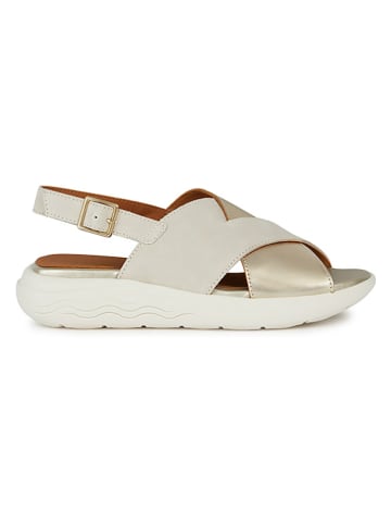 Geox Sandalen "Spherica EC5" crème/goudkleurig