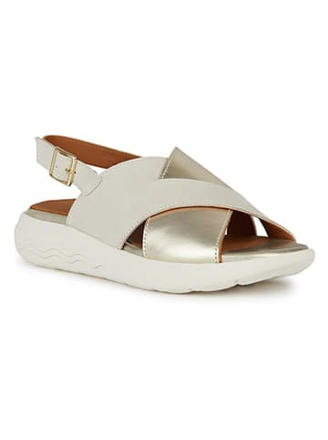 Geox Sandalen "Spherica EC5" crème/goudkleurig