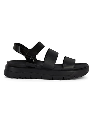Geox Leren sandalen "Xand 2.1S" zwart