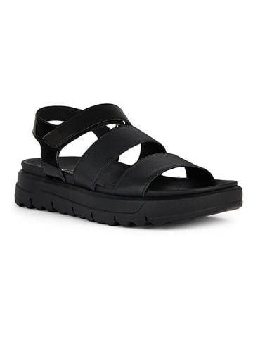 Geox Leren sandalen "Xand 2.1S" zwart