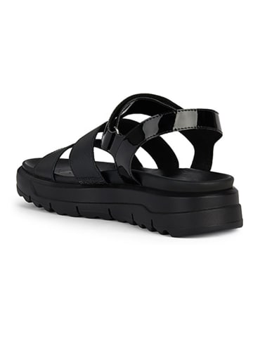 Geox Leren sandalen "Xand 2.1S" zwart