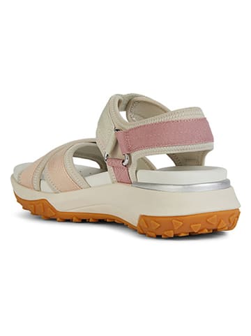 Geox Sandalen "Sorapis + Grip" crème/lichtroze