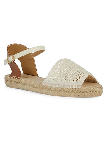 Geox Leren sandalen "Lampedusa" beige/lichtbruin