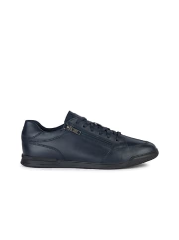 Geox Leder-Sneakers "Cordusio" in Dunkelblau