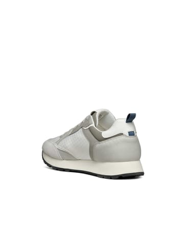 Geox Sneakers "Partenio" in Weiß/ Khaki