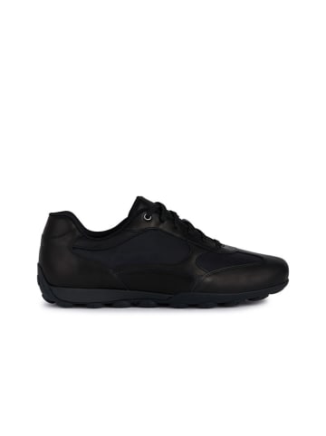 Geox Leren sneakers "Snake 2.0" zwart