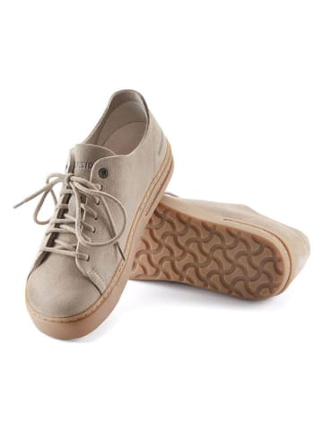 Birkenstock Leder-Schnürschuhe "Decon" in Beige