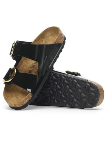 Birkenstock Pantoletten "Arizona Big Buckle" in Schwarz