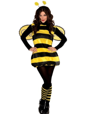 amscan 4tlg. Kostüm "Darling Bee" in Gelb/ Schwarz