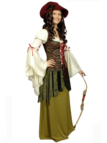 CHAKS Kostümkleid "Lady Maid Marian" in Khaki