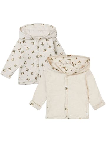 Noppies Wende-Sweatjacke "Niederau" in Creme