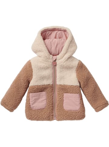 Noppies Fleecejacke "Florac" in Hellbraun/ Creme