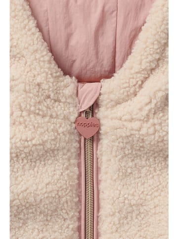 Noppies Fleece vest "Florac" lichtbruin/crème