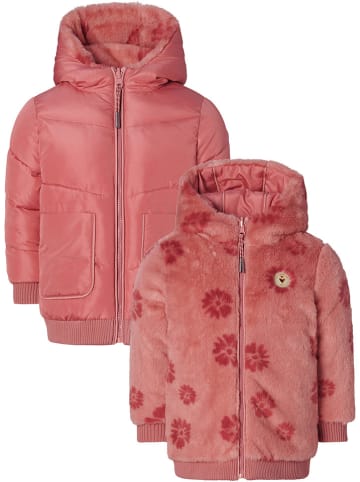 Noppies Wende-Winterjacke "Jishou" in Rosa