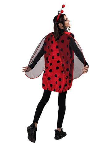 Party x People 2-częściowy kostium "Ladybug" w kolorze czerwono-czarnym