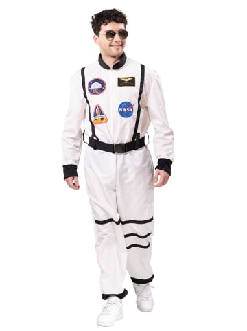Party x People Kostümoverall "Astronaut" in Weiß/ Bunt