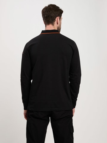 Cross Jeans Poloshirt in Schwarz