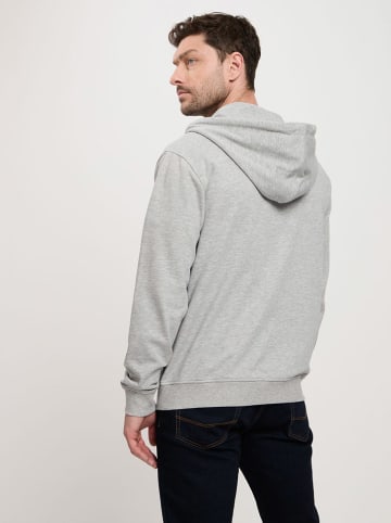 Cross Jeans Sweatjacke in Hellgrau