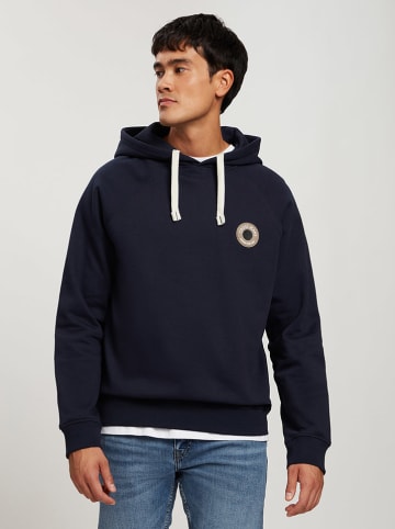 Cross Jeans Hoodie donkerblauw