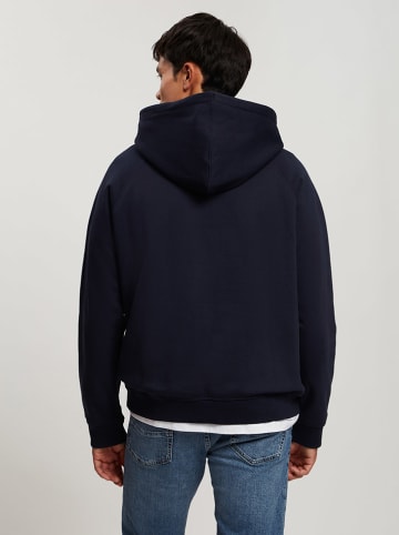 Cross Jeans Hoodie donkerblauw