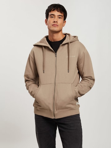 Cross Jeans Sweatjacke in Beige
