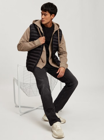 Cross Jeans Sweatjacke in Beige