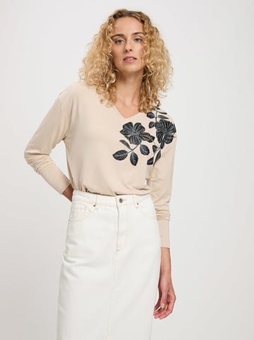 Cross Jeans Longsleeve in Creme