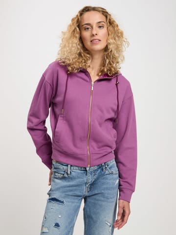 Cross Jeans Bluza w kolorze fioletowym