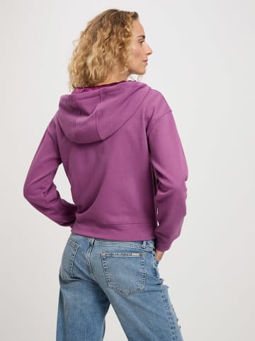 Cross Jeans Sweatjacke in Lila