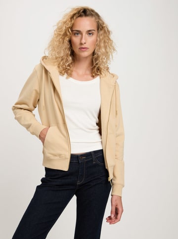 Cross Jeans Bluza w kolorze beżowym