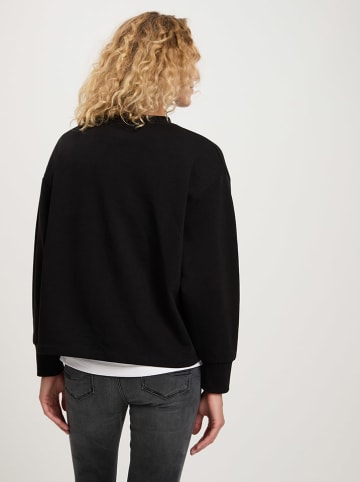 Cross Jeans Sweatshirt in Schwarz