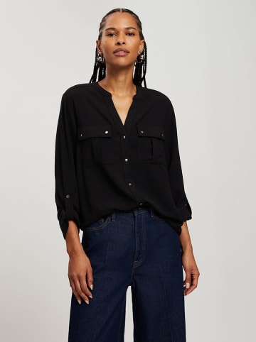 Cross Jeans Blouse zwart