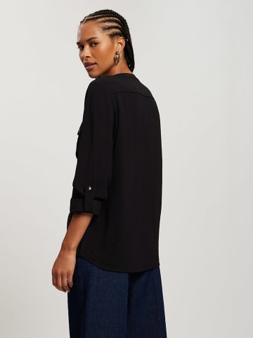 Cross Jeans Blouse zwart