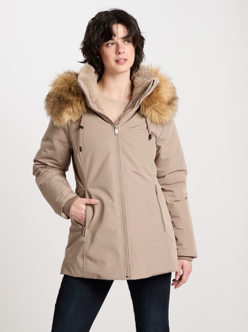 Cross Jeans Übergangsjacke in Taupe