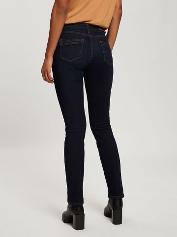 Cross Jeans Spijkerbroek - slim fit - donkerblauw