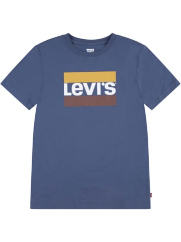 Levi's Kids Koszulka w kolorze niebieskim